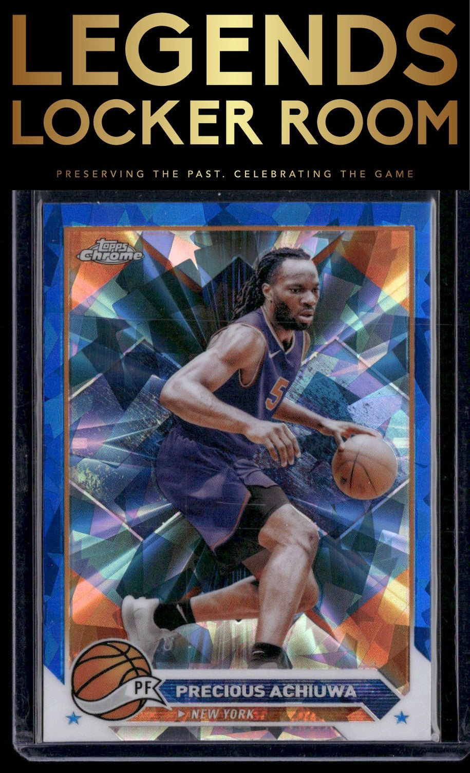 2023-24 Topps Chrome Sapphire Edition #167 Precious Achiuwa