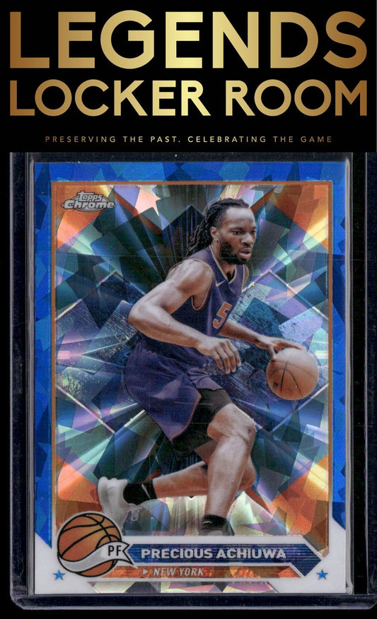 2023-24 Topps Chrome Sapphire Edition #167 Precious Achiuwa