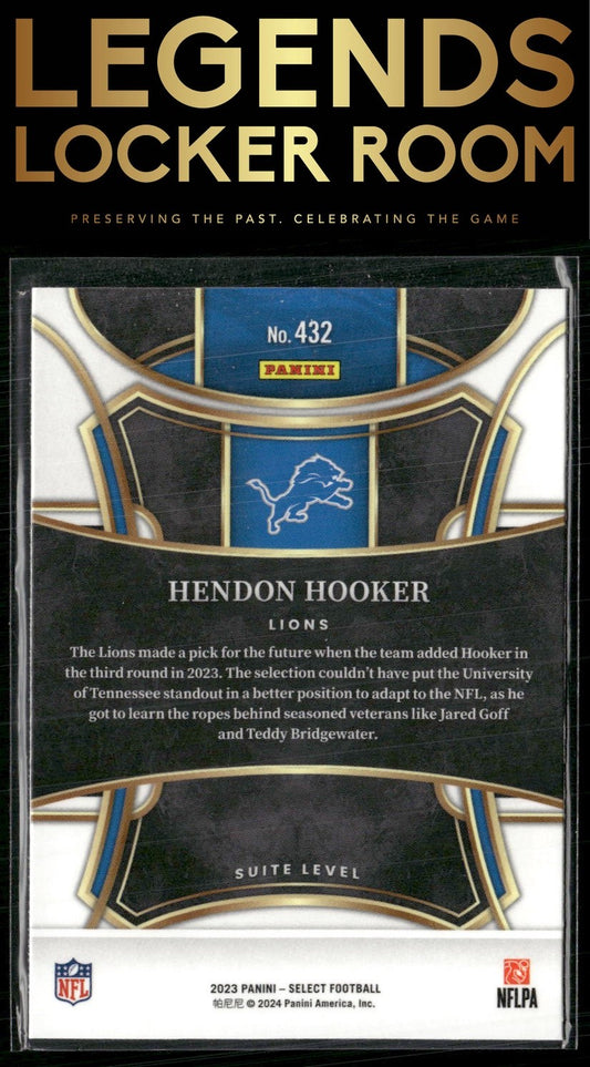 2023 Panini Select #432 Hendon Hooker