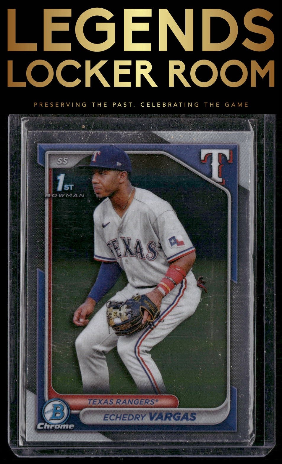 2024 Bowman Chrome #BCP-163 Echedry Vargas Prospects