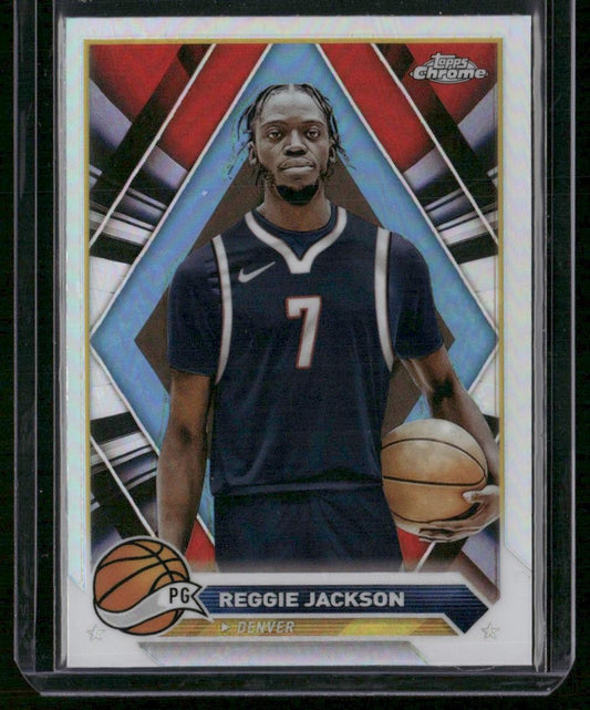 2023-24 Topps Chrome #168 Reggie Jackson Refractors