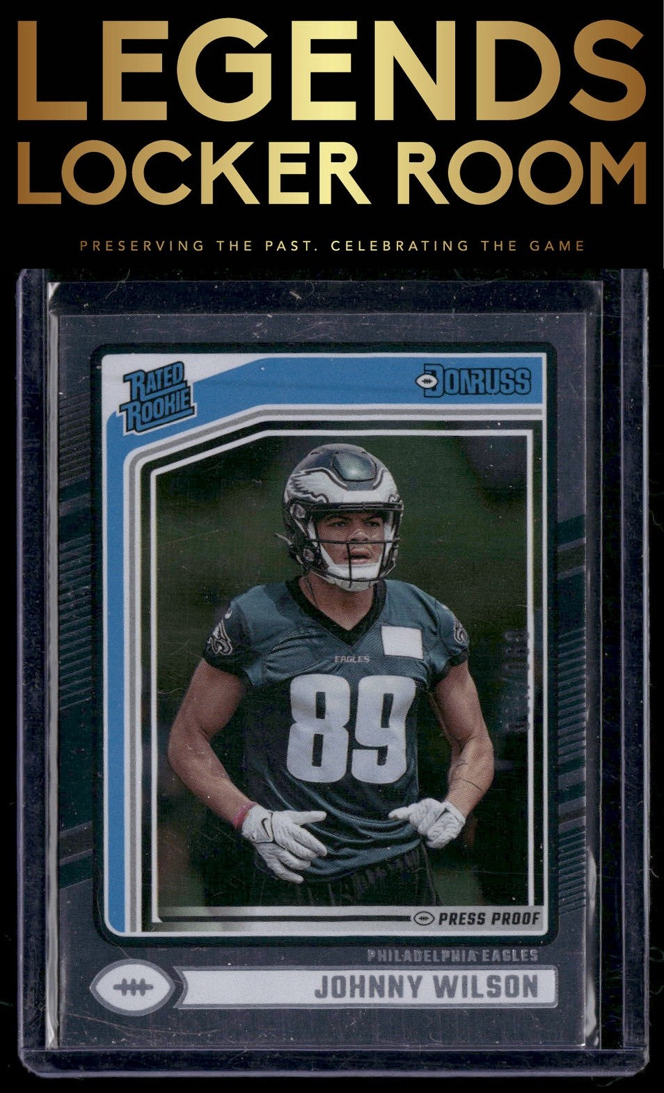 2024 Donruss #307 Johnny Wilson Press Proof Silver