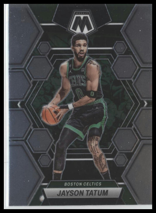 2022-23 Panini Mosaic #31 Jayson Tatum