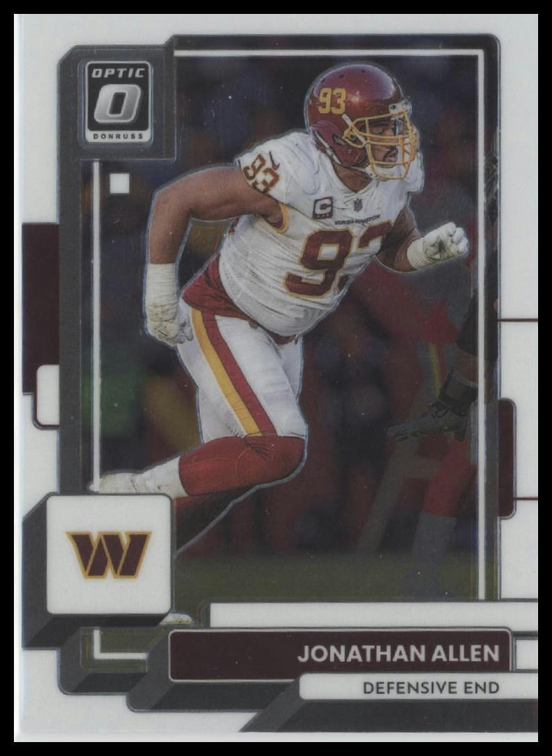 2022 Donruss Optic #198 Jonathan Allen