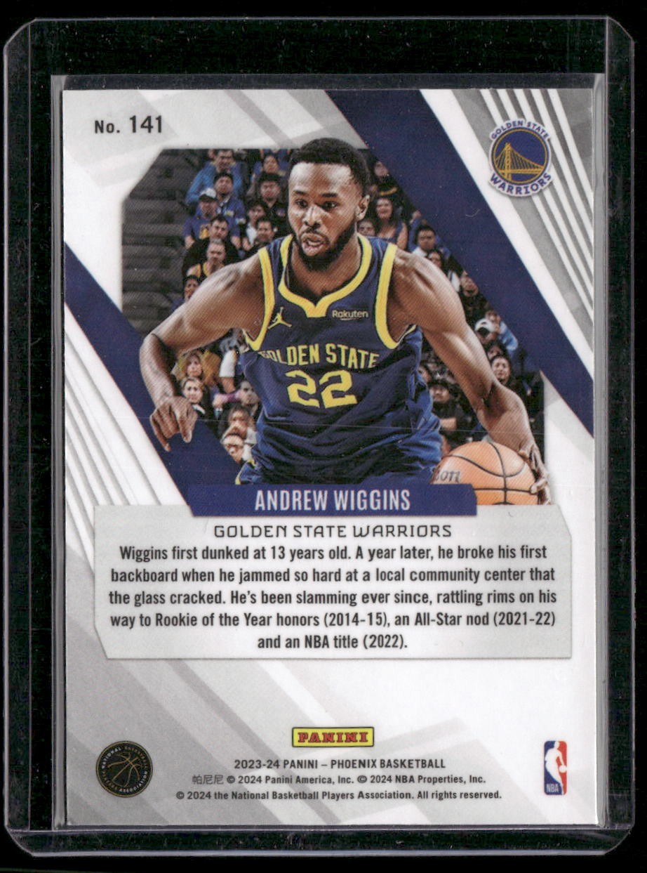 2023-24 Panini Phoenix #141 Andrew Wiggins