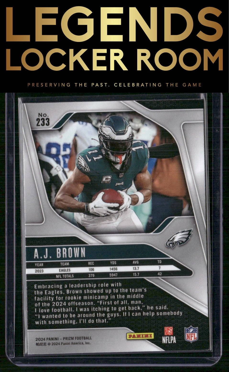 2024 Panini Prizm #233 A.J. Brown