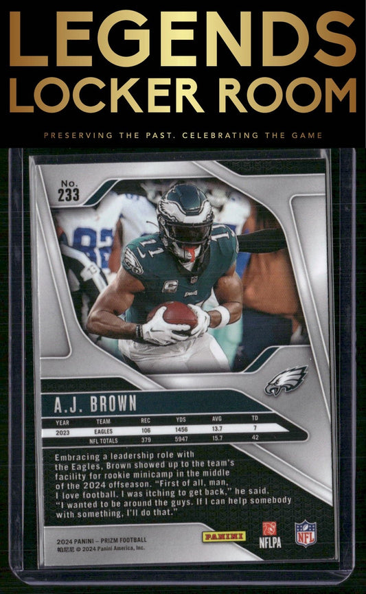 2024 Panini Prizm #233 A.J. Brown