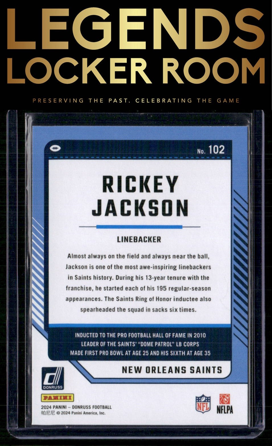 2024 Donruss #102 Rickey Jackson