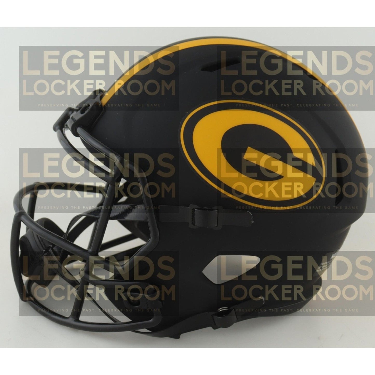 Aaron Jones Signed Green Bay Packers Eclipse Alternate Speed Full-Size Replica