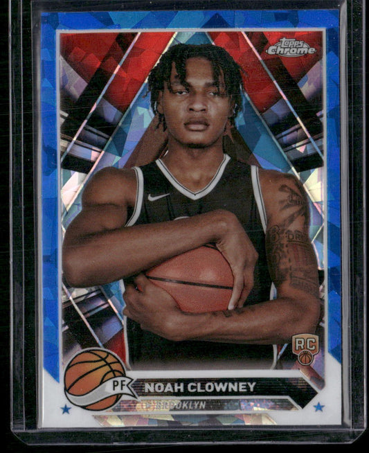 2023-24 Topps Chrome Sapphire #180 Noah Clowney