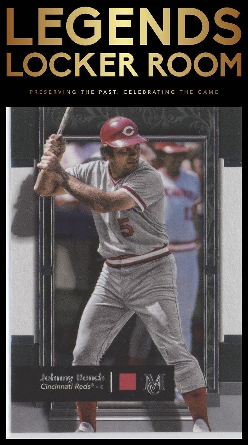2024 Topps Museum Collection #12 Johnny Bench
