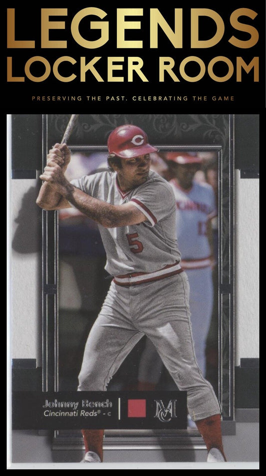 2024 Topps Museum Collection #12 Johnny Bench