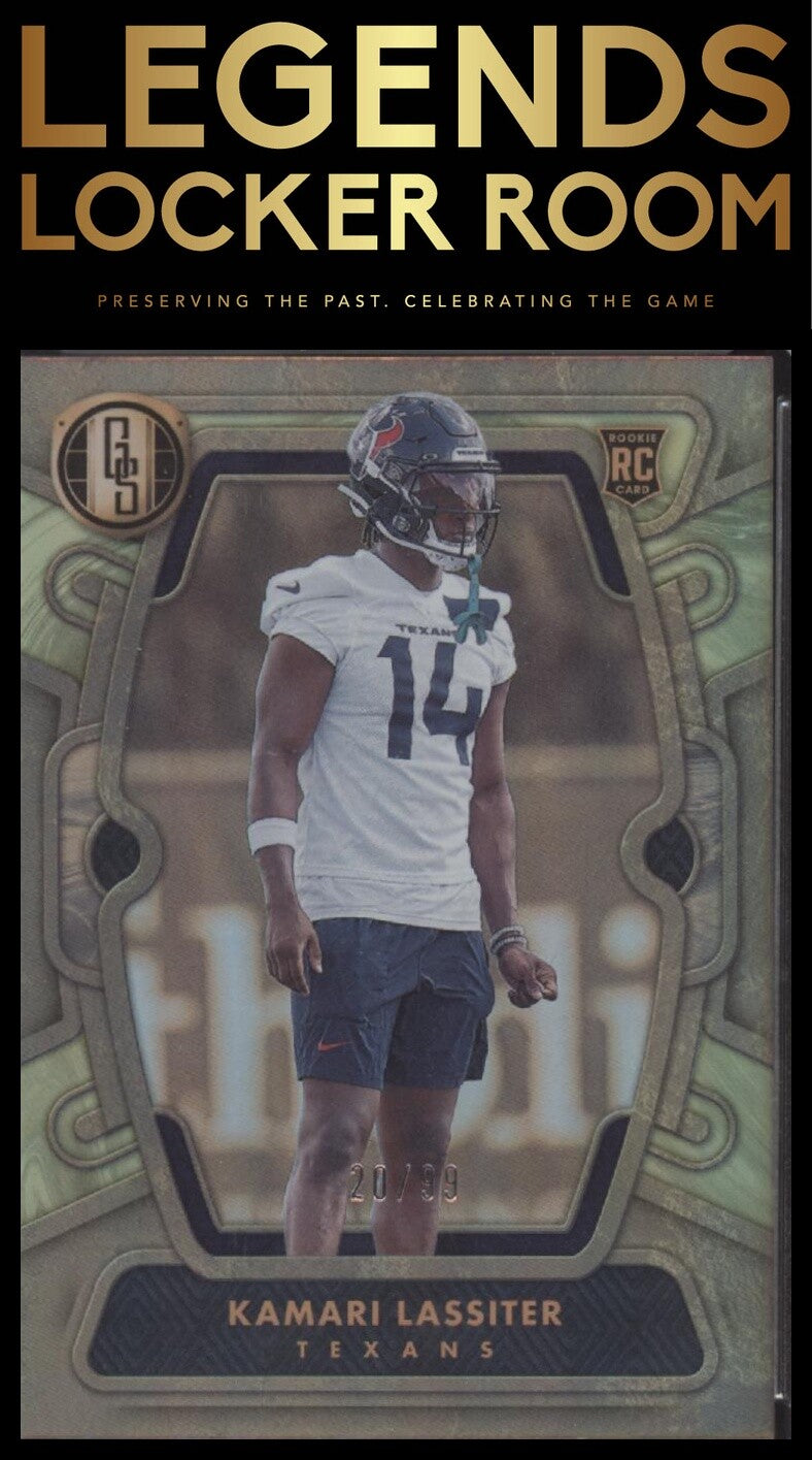 2024 Panini Gold Standard #135 Kamari Lassiter #/99