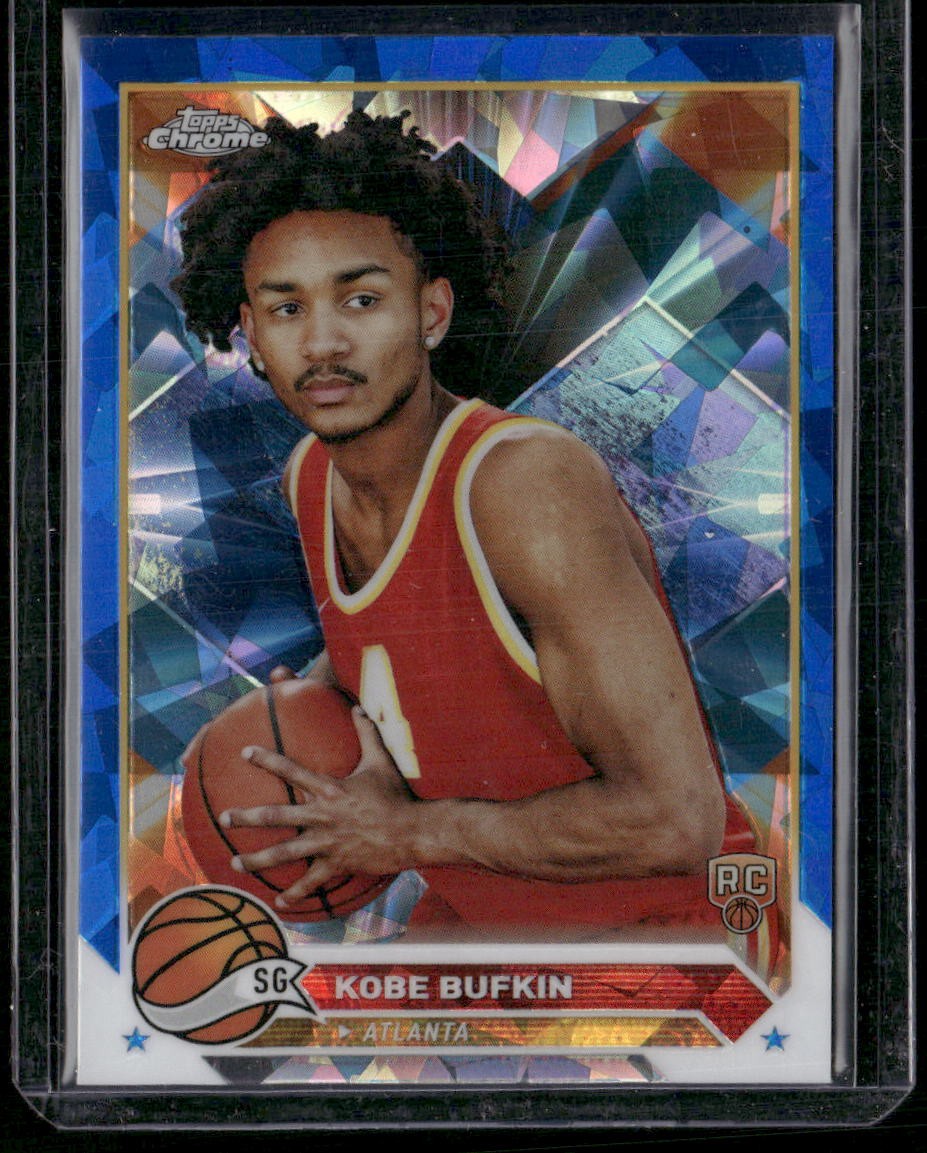 2023-24 Topps Chrome Sapphire #197 Kobe Bufkin
