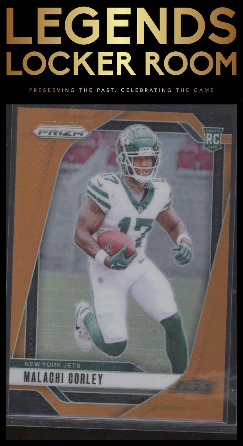 2024 Panini Prizm #369 Malachi Corley Orange #/249