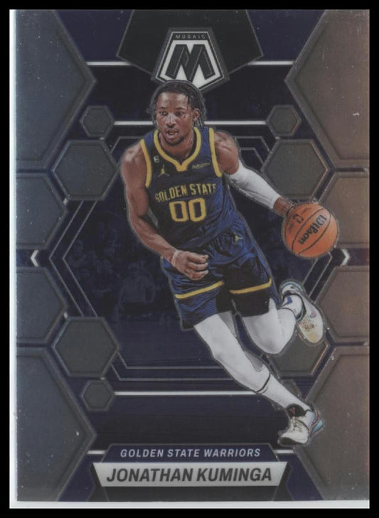 2022-23 Panini Mosaic #184 Jonathan Kuminga