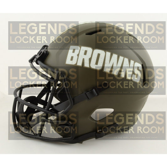 Joe Thomas Signed Cleveland Browns Salute to Service Alternate Replica