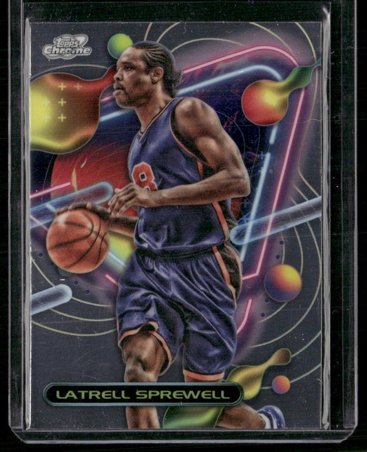 2023-24 Topps Chrome Cosmic #145 Latrell Sprewell