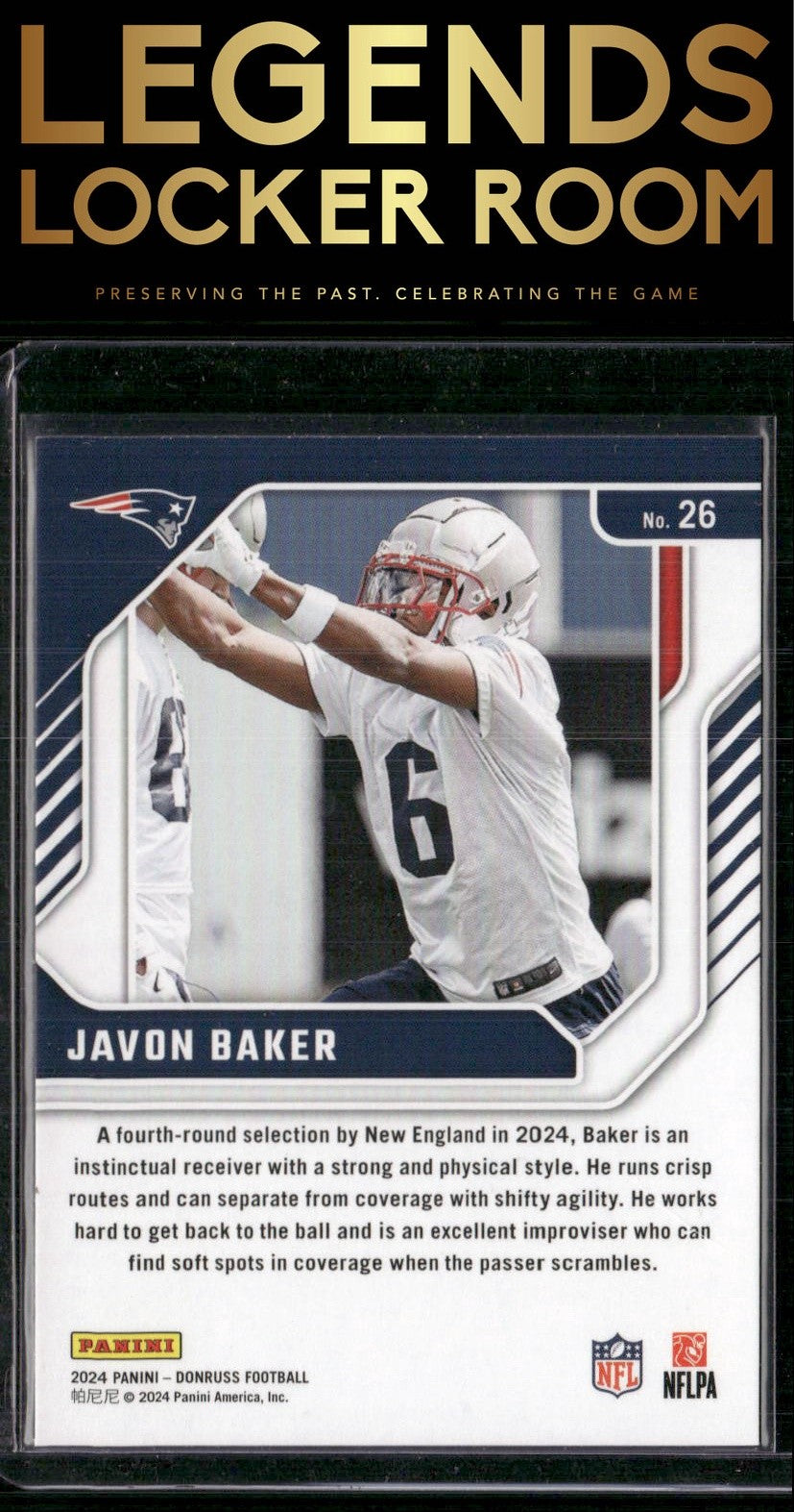 2024 Donruss #26 Javon Baker The Elite Series Rookies