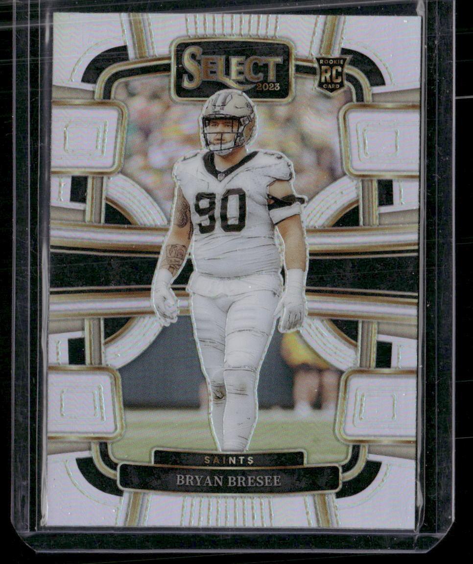 2023 Panini Select #72 Bryan Bresee Silver Prizms