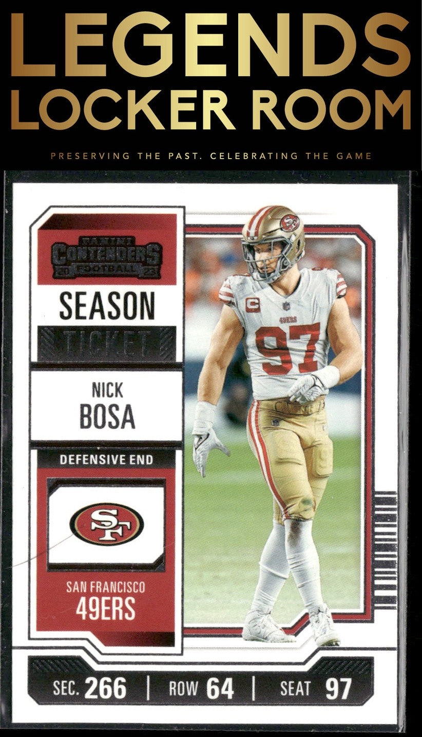 2023 Panini Contenders #88 Nick Bosa