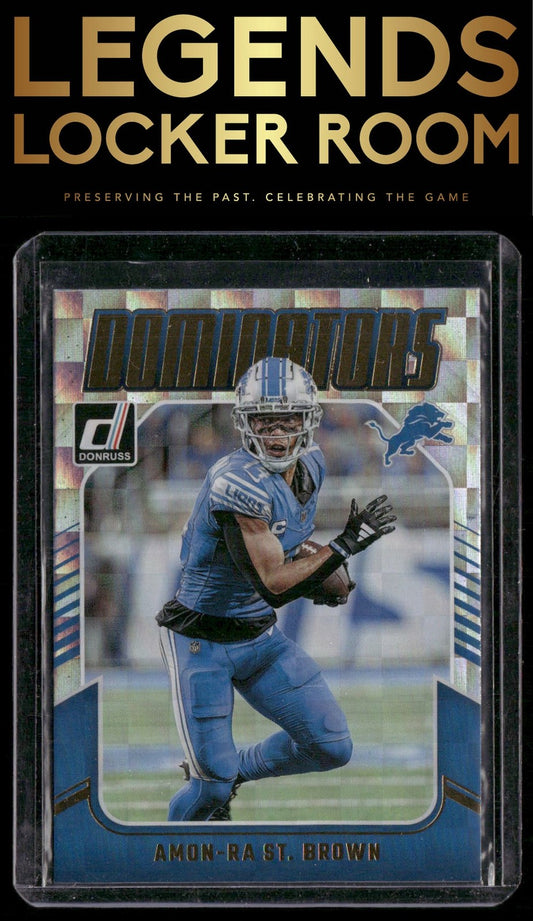 2024 Donruss #28 Amon-Ra St. Brown Dominators