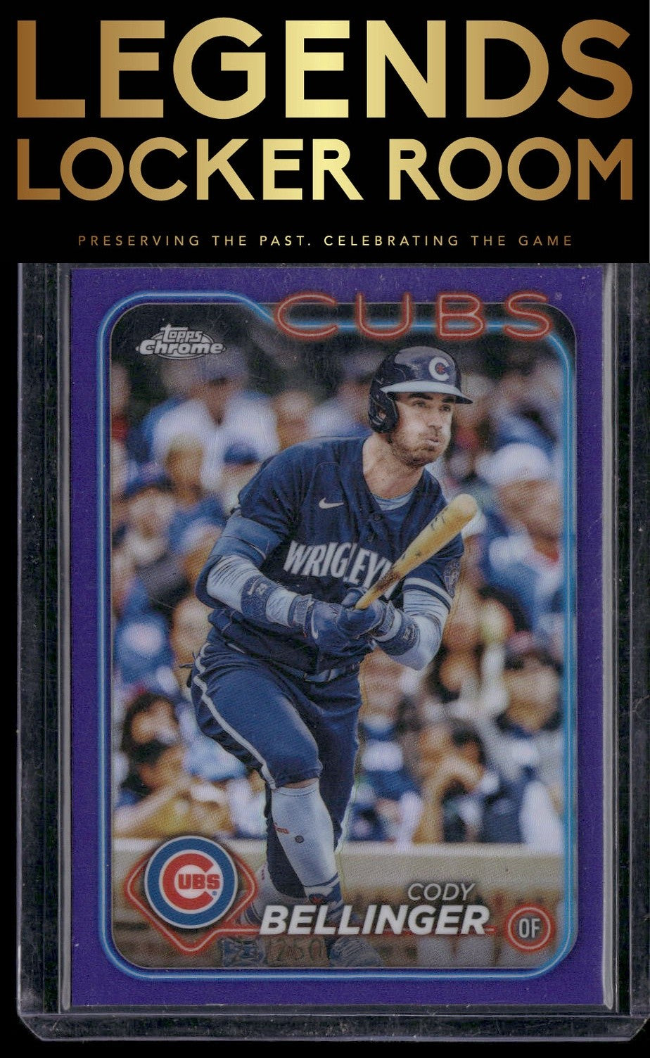 2024 Topps Chrome #232 Cody Bellinger Purple Refractors