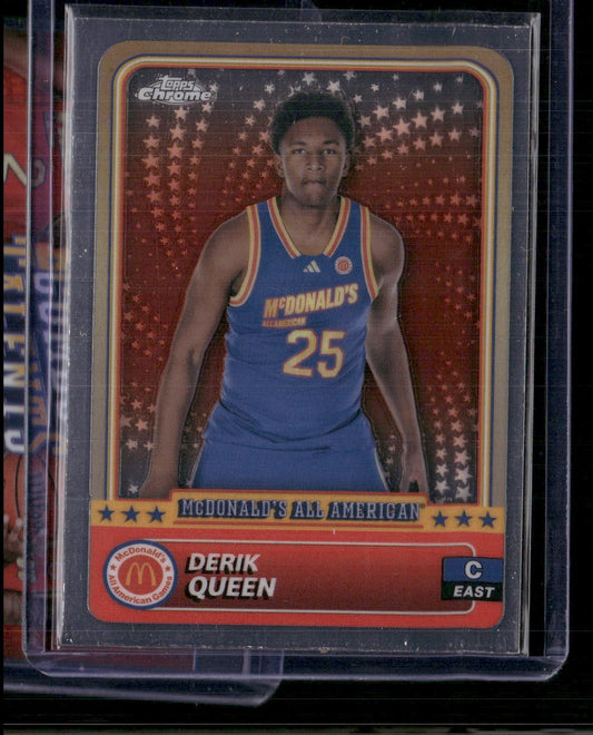 2024 Topps Chrome McDonald's All-American #82 Derik Queen