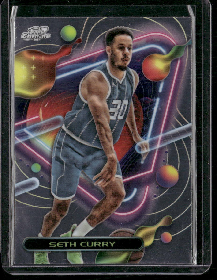 2023-24 Topps Chrome Cosmic #34 Seth Curry