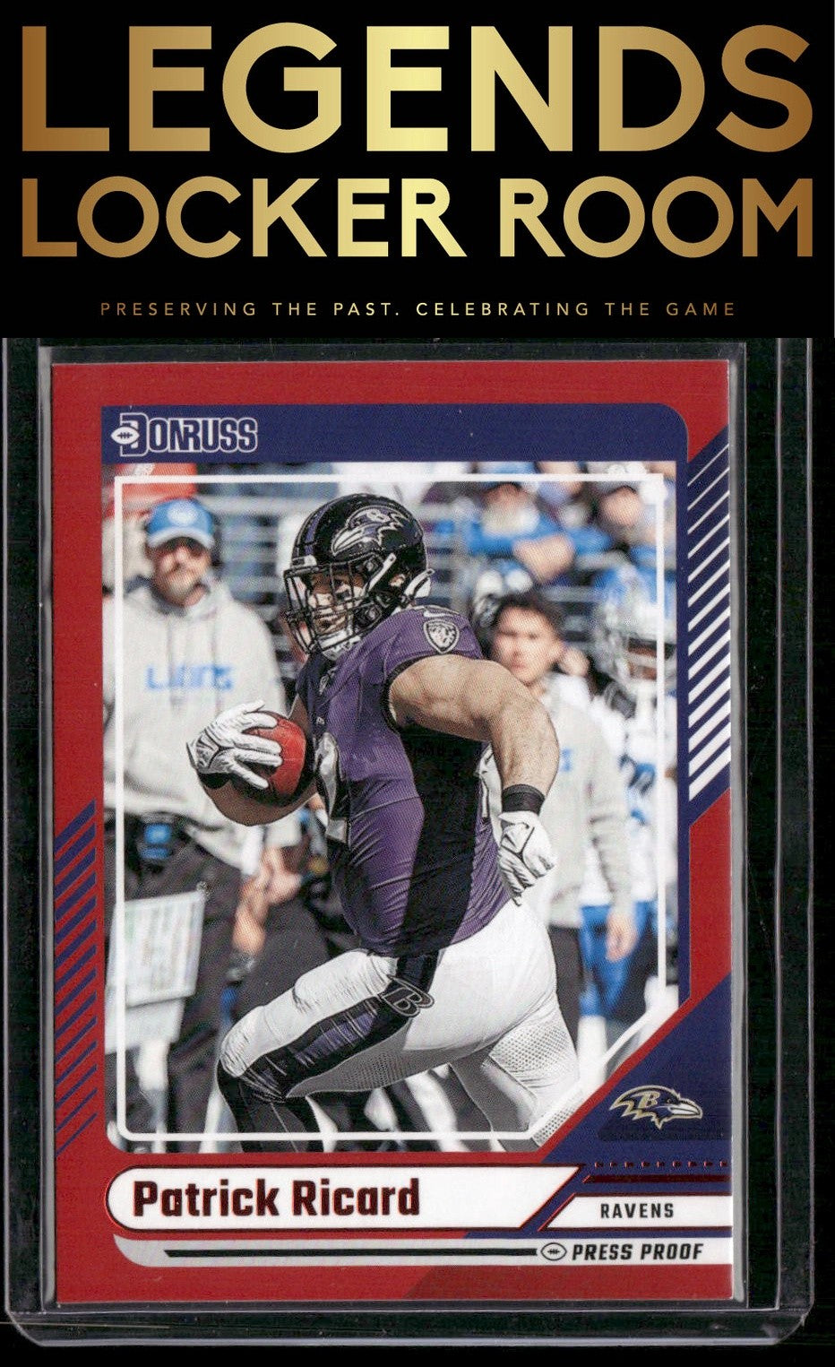 2024 Donruss #211 Patrick Ricard Press Proof Red