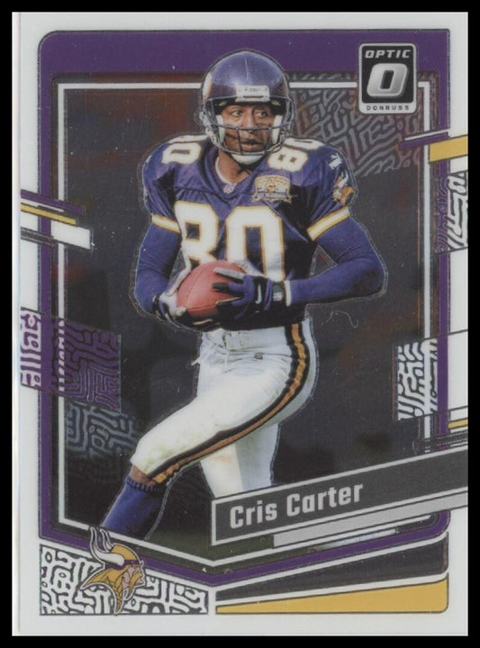 2023 Donruss Optic #122 Cris Carter