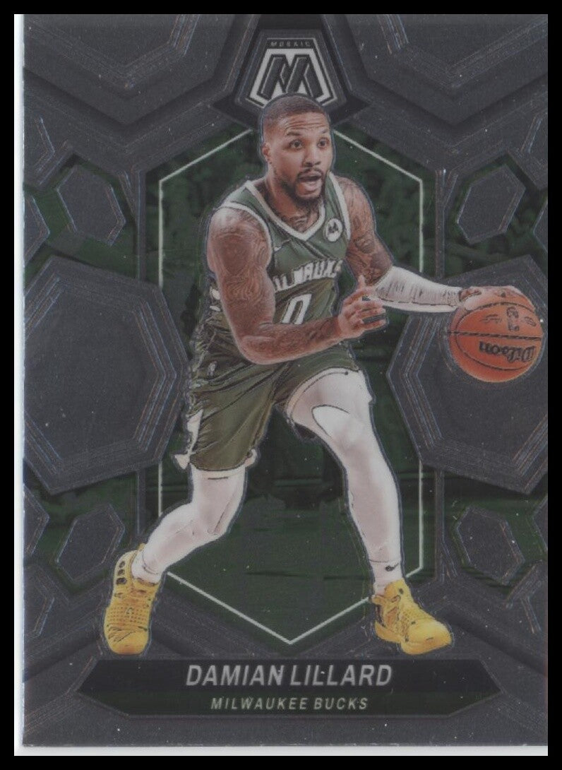 2023-24 Panini Mosaic #109 Damian Lillard
