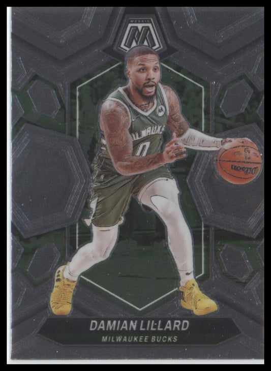 2023-24 Panini Mosaic #109 Damian Lillard
