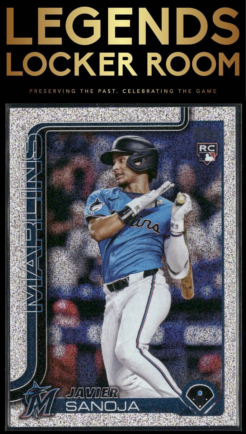 2025 Topps #653 Javier Sanoja Sandglitter