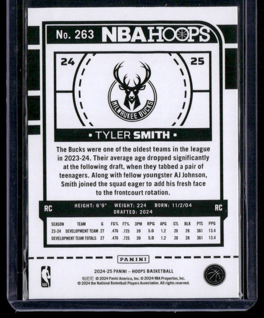 2024-25 Hoops #263 Tyler Smith