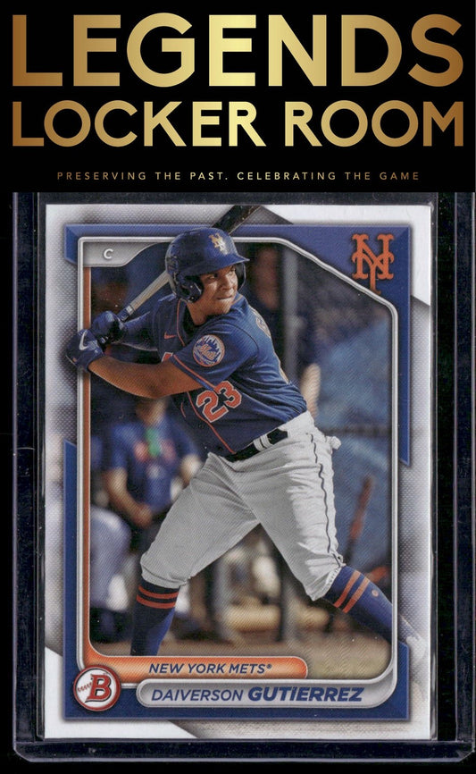 2024 Bowman #BP-59 Daiverson Gutierrez Prospects