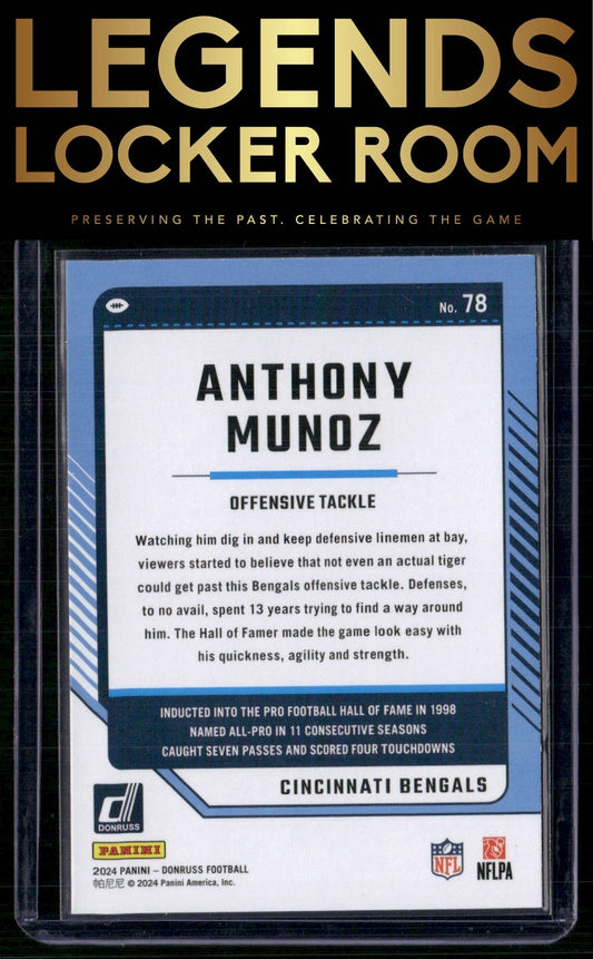 2024 Donruss #78 Anthony Muñoz