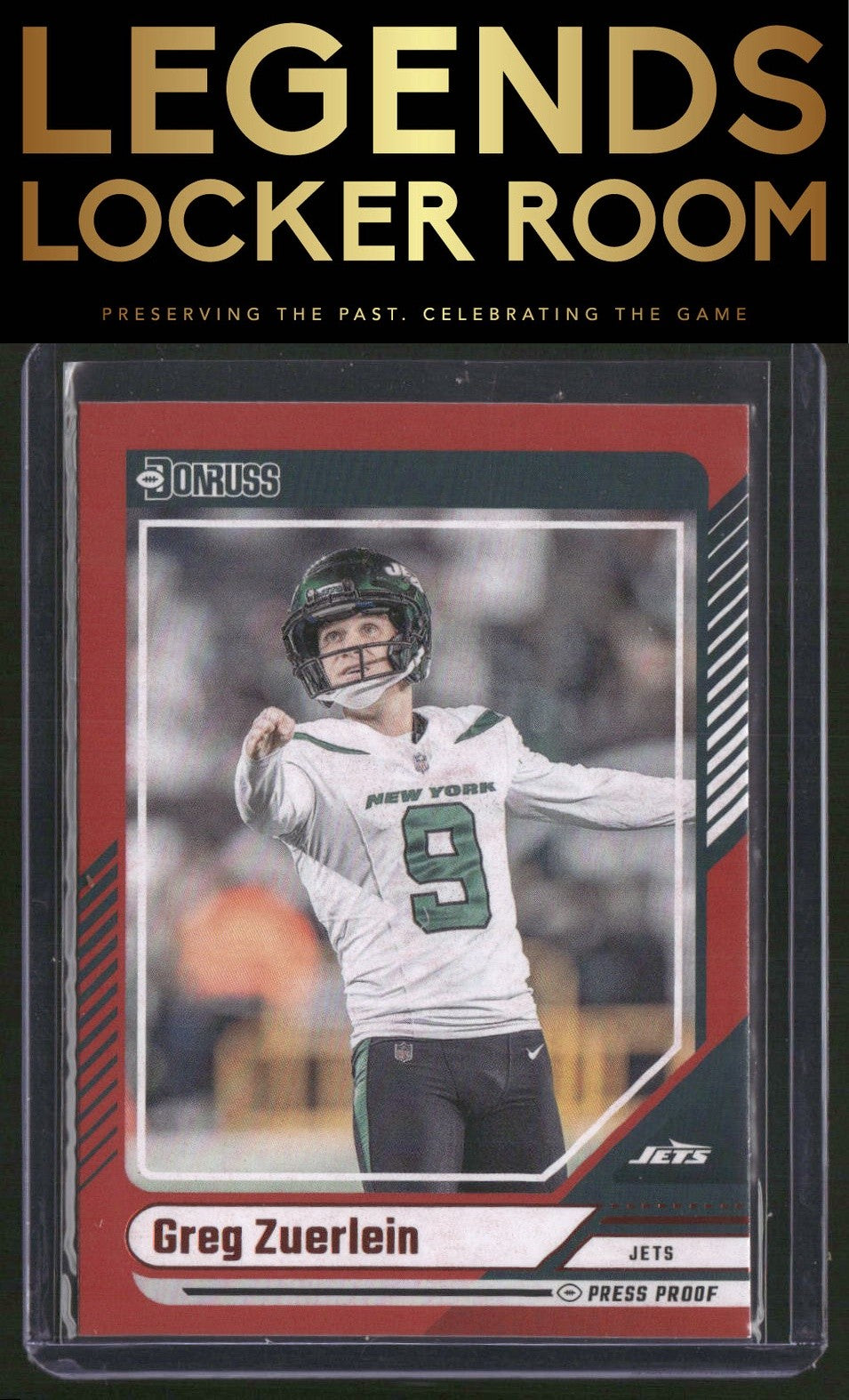 2024 Donruss #86 Greg Zuerlein Press Proof Red