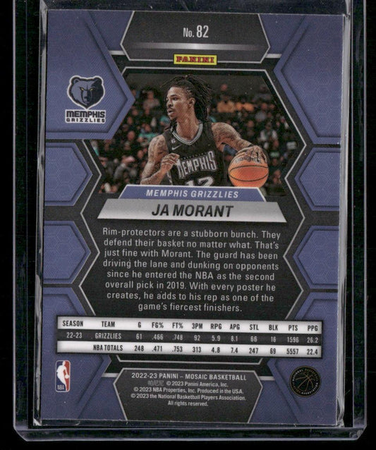 2022-23 Panini Mosaic #82 Ja Morant