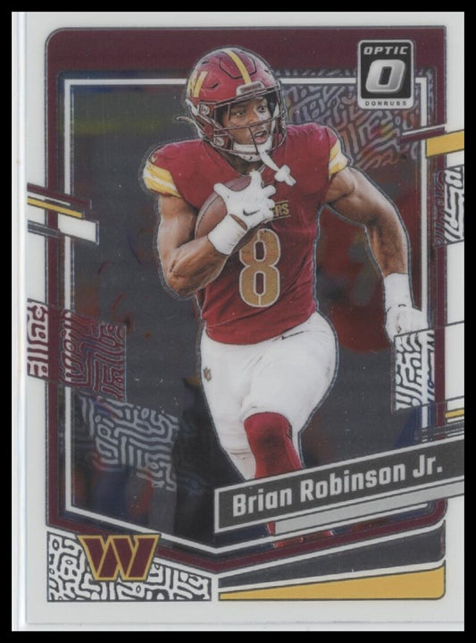 2023 Donruss Optic #195 Brian Robinson Jr.