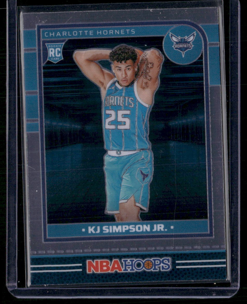 2024-25 Hoops #272 KJ Simpson Jr. Premium Prizms Silver