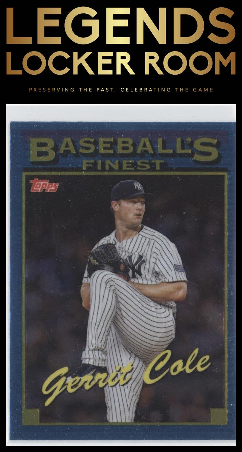 2024 Finest #93-1 Gerrit Cole What If... 1993 Finest Prototype