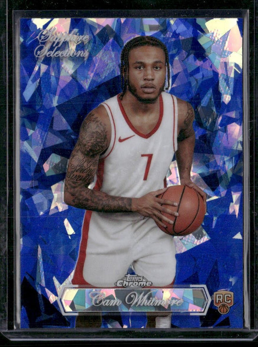 2023-24 Topps Chrome Sapphire #SS-11 Cam Whitmore Sapphire Selections