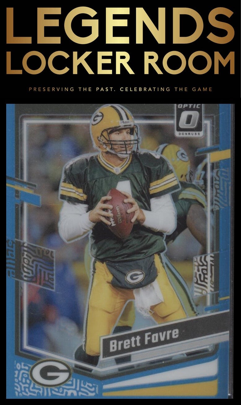 2023 Donruss Optic #64 Brett Favre Aqua /299