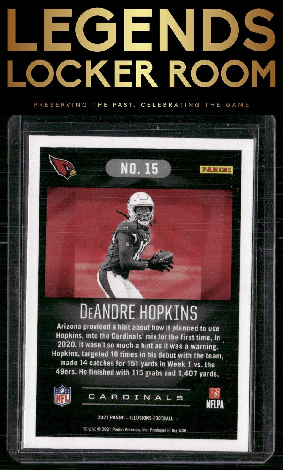 2021 Panini Illusions #15 DeAndre Hopkins Retail