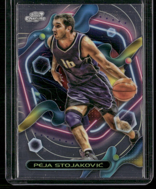 2023-24 Topps Chrome Cosmic #108 Peja Stojaković