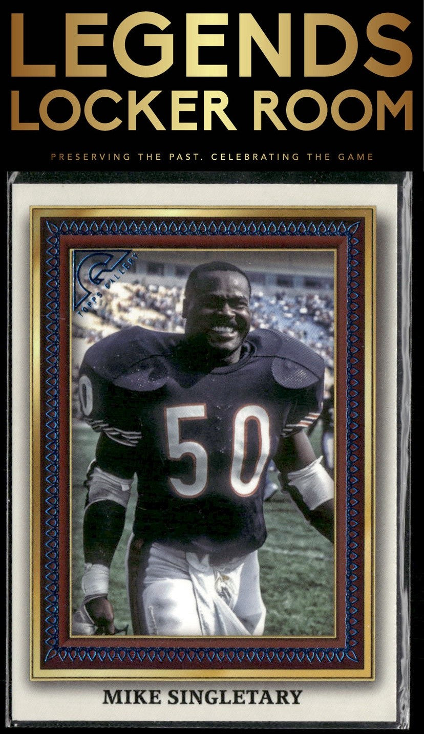 2023 Topps Composite #PG-23 Mike Singletary Portrait Gallery Blue