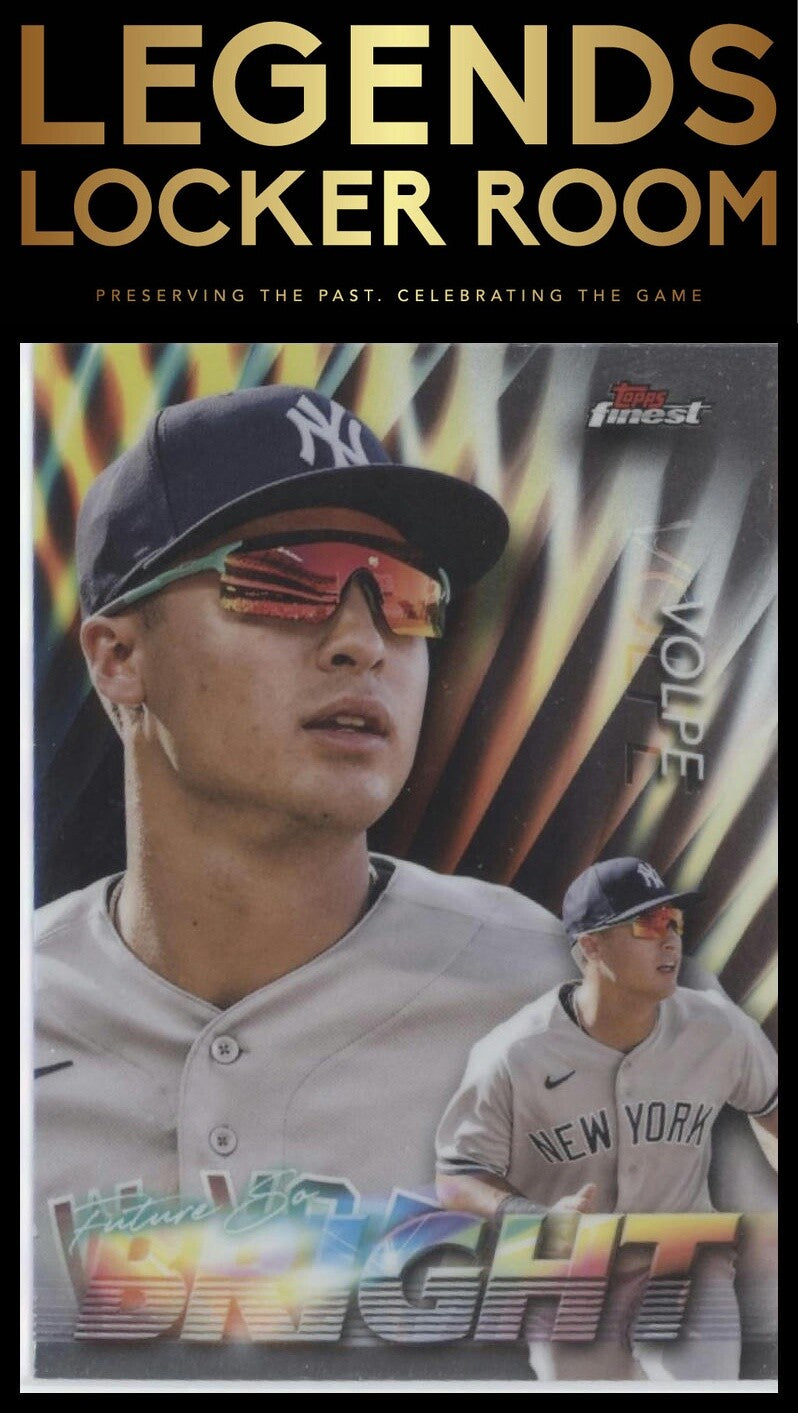 2024 Finest #FSB-5 Anthony Volpe Future So Bright