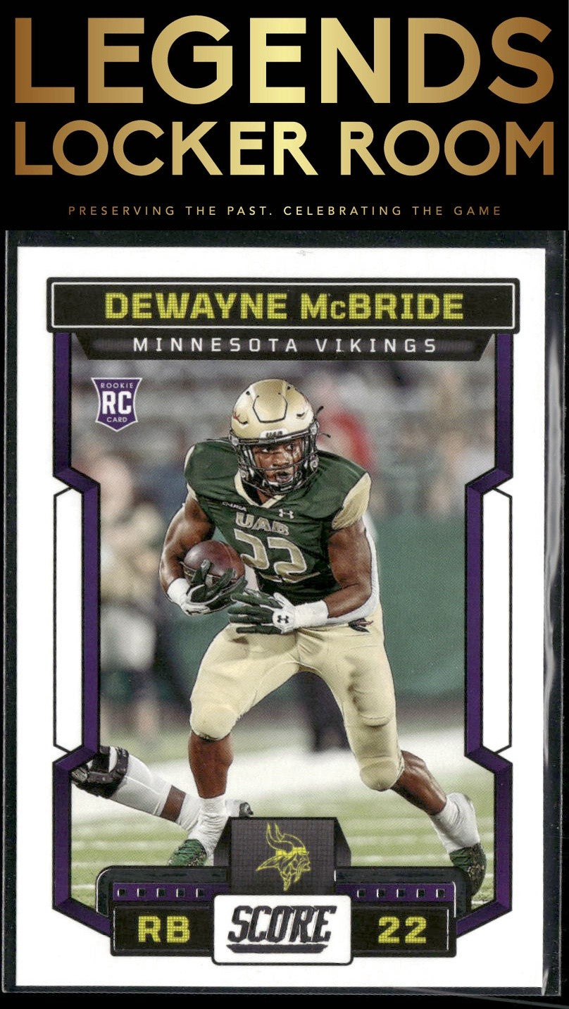 2023 Score #333 DeWayne McBride