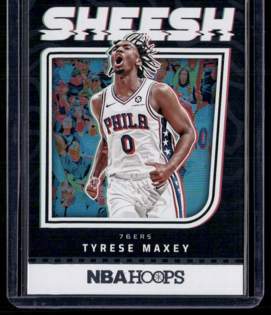2024-25 Hoops #18 Tyrese Maxey Sheesh